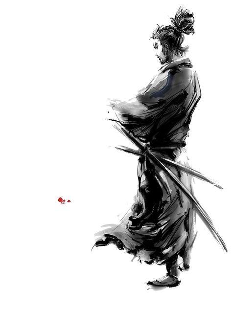 Kendo, Guerriero Samurai, Ronin Samurai, Samurai Artwork, Miyamoto Musashi, Samurai Tattoo, Samurai Art, Samurai Warrior, Art Japonais