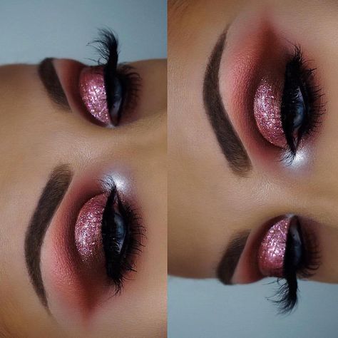 @makeupqueens.feed on Instagram: “What do you think about this look? 😍💄 . Follow: @makeupqueens.feed Credit: @makeupbykatiex . #wakeuptomakeup #makeupgoals #makeglam…” Formal Makeup, Makeup Is Life, Makeup Eye Looks, Glowing Makeup, Festival Makeup, Makeup Blog, Luxury Makeup, Kiss Makeup, Beat Face