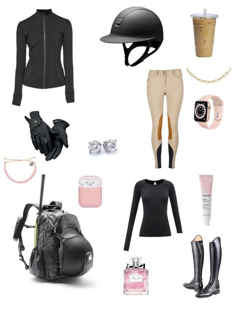 Riding Horses Outfit, Cute Equestrian Outfits, Cute Horse Riding Outfits, Horse Girl Outfits, Riding Outfit Equestrian, Equestrian Style Outfit, English Outfit, English Riding Outfit, Horseback Riding Outfits