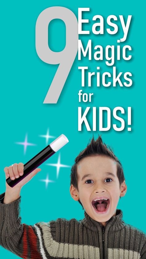 Easy Magic Tricks For Kids, How To Do Magic, Magic Tricks Tutorial, Magic Birthday Party, Magic Tricks For Kids, Magic Theme, Magic Birthday, Easy Magic Tricks, Learn Magic