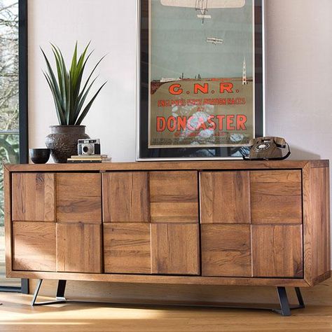 Sideboard Modern, Wide Sideboard, Large Sideboard, Tv Sideboard, Oak Sideboard, Modern Sideboard, Style Deco, Baker Furniture, Rustic Furniture