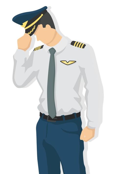 Airplane pilot in modern style vector illustration, man simple flat shadow isolated on white background, captain. Pilot Illustration, Male Pilot, Illustration Man, Airplane Pilot, Cityscape Photos, Nature Backgrounds, Heart With Arrow, Background Banner, Landscape Photos