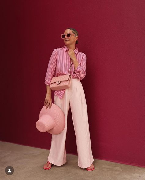 Pink Linen Pants, Linen Pants Style, Blair Eadie, Atlantic Pacific, Linen Blend Pants, Fashion Sites, J Mclaughlin, Spring Color, Wide Leg Linen Pants