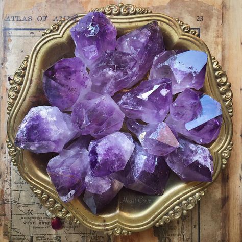 • p i n t e r e s t : @monzonmariajose • Crystal Aesthetic, Amethyst Crystals, Pretty Rocks, Amethyst Point, Bohol, Crystal Magic, All Things Purple, Minerals And Gemstones, Rocks And Gems