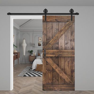 Barn style sliding doors