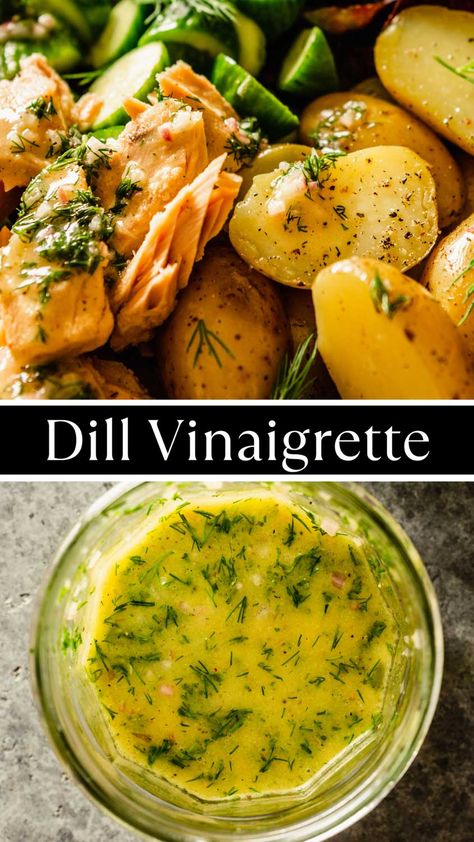 It’s no secret that we love salads around here and one of the most important aspects of a salad is the dressing. We’re firm believers that a good salad deserves a homemade dressing—not matter how simple the dressing is. This Dill Vinaigrette is a great example of a simple vinaigrette that adds loads of fresh flavor with hardly any work. Dill Vinaigrette, Salad Dressing Recipes Healthy, Simple Vinaigrette, Salad Dressing Recipes Homemade, Vinaigrette Recipes, Homemade Salads, Homemade Dressing, Homemade Salad Dressing, Tapenade