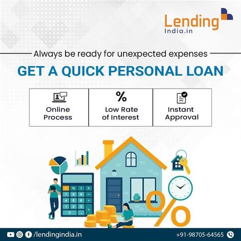 Always be ready for unexpected expenses GET A WUICK PERSONAL LOAN https://bit.ly/37hEQK0 – Apply Now – Call on 7486030828 #BusinessLoan #BusinessGrowth #Investment #BusinessInvestment #OnlineLoan #NeedMoney #QuickLoan #Entrepreneurs #OnlineMoney #Loan #BestLoan #BusinessSubscriptionPlan #Lendingindia Loan Creative Ads, Loan Ads, Small Business Funding, Personal Loans Online, Financial Calculators, Quick Loans, Ads Creative Advertising Ideas, Online Loans, Small Business Loans