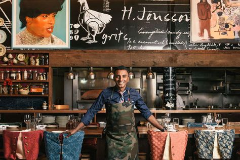 Sundance 2017: Chef Marcus Samuelsson's Global Menu Harlem Restaurants, Black Cook, Marcus Samuelsson, Harlem Shake, Harlem New York, Black Food, Red Rooster, Restaurant New York, Brunch Spots