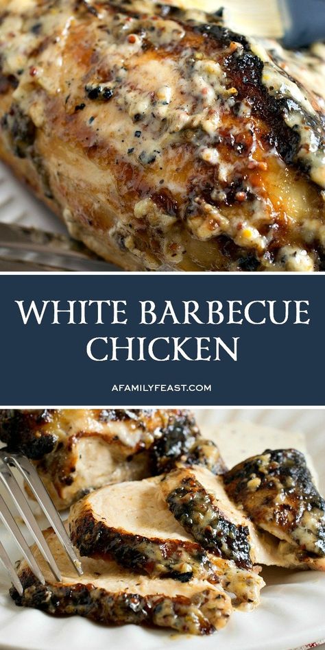 White Barbecue Sauce, Dinner Yummy, Easy Eat, Barbecue Chicken, Quick Dinner Recipes, Chicken Dishes Recipes, Easy Cooking Recipes, Barbecue Sauce, Poultry Recipes