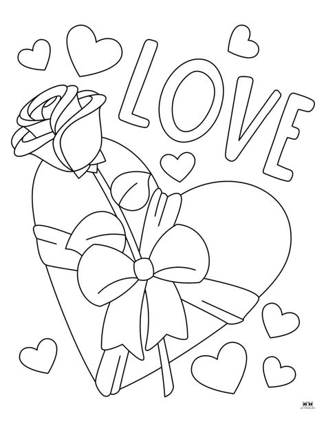 Choose from 100 different Valentine's Day coloring pages. Hours of coloring fun for your little ones. All pages are FREE. Print from home! Coloring Pages Love, Free Printable Valentines Tags, Kawaii Coloring Book, Coloring Pages Preschool, Super Mario Coloring Pages, Valentines Day Drawing, Valentines Day Coloring Page, Shark Coloring Pages, Valentine Coloring Pages