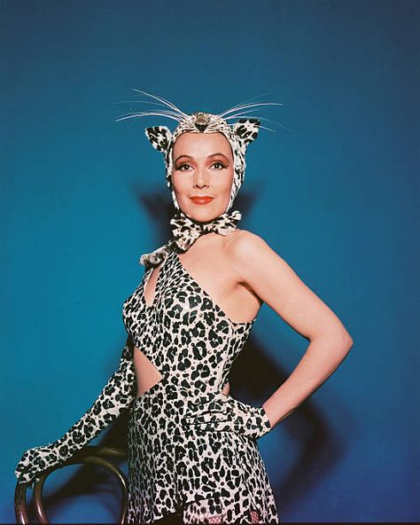 Leopard Costume, Mexican Actress, Burlesque Costume, Cat Costume, Cat Woman Costume, Girls Prints, Vintage Glamour, Up Girl, Hollywood Stars