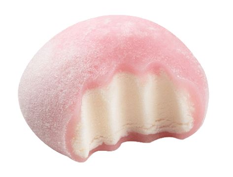 Pink Snacks, Strawberry Mochi, Sakura Mochi, Kristina Webb, Food Kawaii, Mochi Ice Cream, Food Png, Cute Snacks, Pink Foods