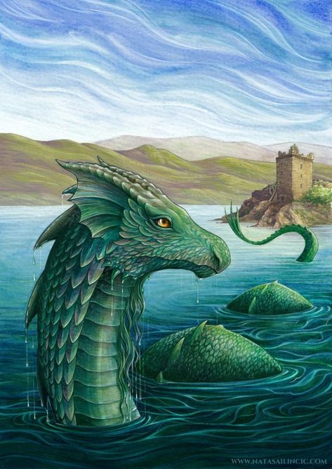 Ocean Creatures Art, Sea Monsters Drawing, Your Mine, Sea Creatures Drawing, Yes Baby, The Loch Ness Monster, Monster Tattoo, Cant Have You, Monster Drawing