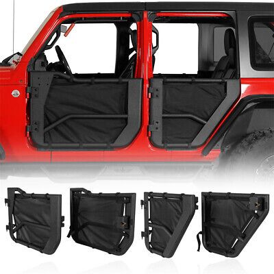 ad eBay - Cross Country Front & Rear Half Doors For Jeep Wrangler JL Gladiator JT 18-24 - Buy Now, click the link (eBay) Door Shades, Jeep Pickup Truck, Jeep Jt, Half Doors, Jeep Wrangler Unlimited Rubicon, Door Guard, Packing A Cooler, Jeep Pickup, Jeep Wrangler Yj