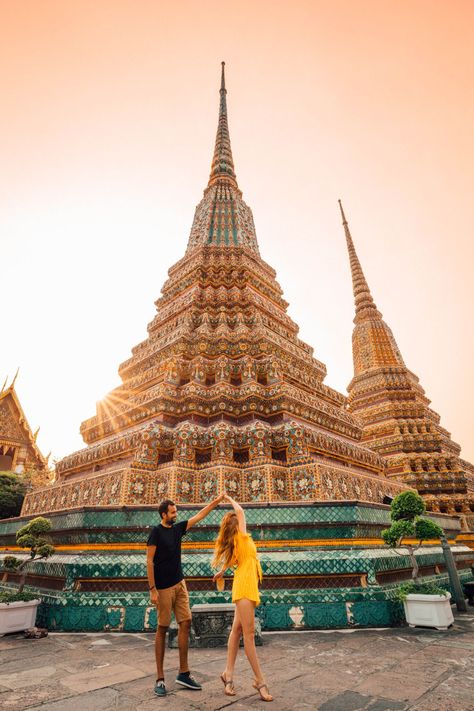 Bangkok Travel Aesthetic, Bangkok Instagram Spots, Thailand Poses Ideas, Bangkok Instagram Pictures, Bangkok Picture Ideas, Bangkok Instagram Story, Thailand Picture Ideas, Phuket Photo Ideas, Bangkok Photo Ideas