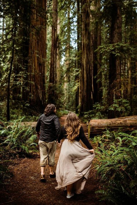 Couples Home Decor, Jedediah Smith Redwoods State Park, Forest Engagement Photos, Country Engagement Pictures, Forest Engagement, Couple Engagement Pictures, Engagement Photos Country, Engagement Shots, Outdoor Engagement Photos