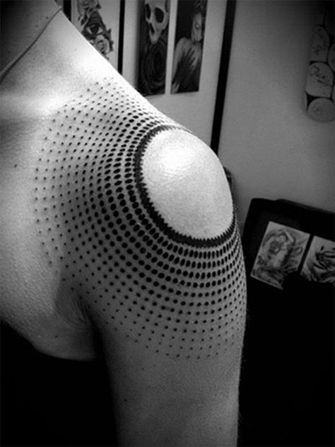 Dot circles tattoos - 40 Intricate Geometric Tattoo Ideas | Art and Design Tattoo Maori Perna, Clockwork Tattoo, Circle Tattoo Design, 27 Tattoo, Circle Tattoo, Muster Tattoos, Geometric Tattoo Design, Maori Tattoo, Sun Tattoo