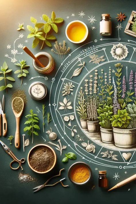 The Joy of Herbs: Creating an Aromatic and Medicinal Herb Garden at Home Herbs Aesthetic, Medicinal Herb Garden, Diy Toothpaste, Edible Gardening, Garden At Home, Homemade Toothpaste, Medicinal Herbs Garden, Gardening Guide, Medicinal Herb