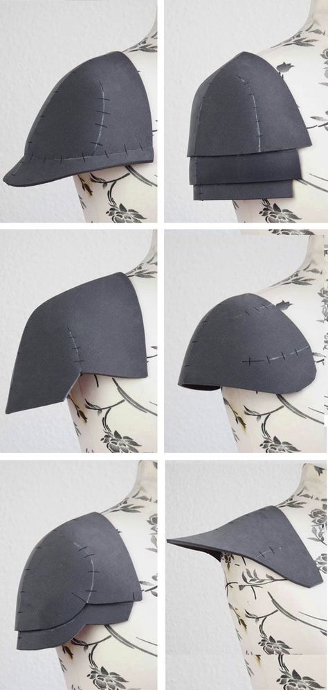 Pauldron Armor, Shoulder Pauldron, Cosplay Patterns, Eva Foam Armor, Armor Tutorial, Armor Pattern, Foam Costume, Foam Cosplay, Larp Props