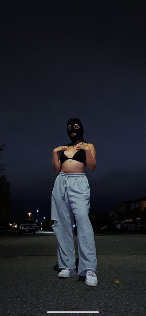 Ski Mask Photoshoot, Rave Poses, Mask Photoshoot, Insta Pics, Ski Mask, Clothing Ideas, Skiing, Mom Jeans, Mask