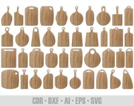 Bread Shapes, Kitchen Natural, Kitchen Svg, Kitchen Christmas Gifts, Wood Serving Board, Cnc Files, Kitchen Board, Chopping Boards, Charcuterie Boards