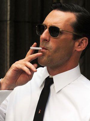 As I mentally cast for the role of Christian Grey, my vote is Jon Hamm, but I know he's too old. I can still dream! Mad Men Don Draper, John Hamm, Ray Ban Sunglasses Sale, Mad Men Fashion, Don Draper, Jon Hamm, Ray Ban Wayfarer, Ray Ban Aviator, The Don