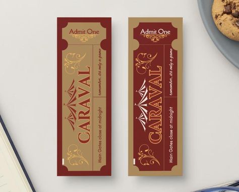 Caraval Trilogy Book, Caraval Ticket, Caraval Book Cover, Caraval Bookmark, Caraval Trilogy, Bookmarks To Print, Ticket Bookmark, Caraval Book, Book Themed Party