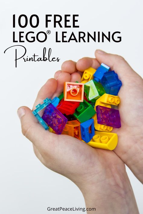 100 Free LEGO Learning Printables Useful Lego Creations, Lego Build Challenges For Kids, Lego Gravity Falls, Lego Projects Instructions, Free Lego Instructions Step By Step, Lego Lesson Plans, Lego Instructions Step By Step Printable, Free Lego Instructions, Classroom Recipes For Kids