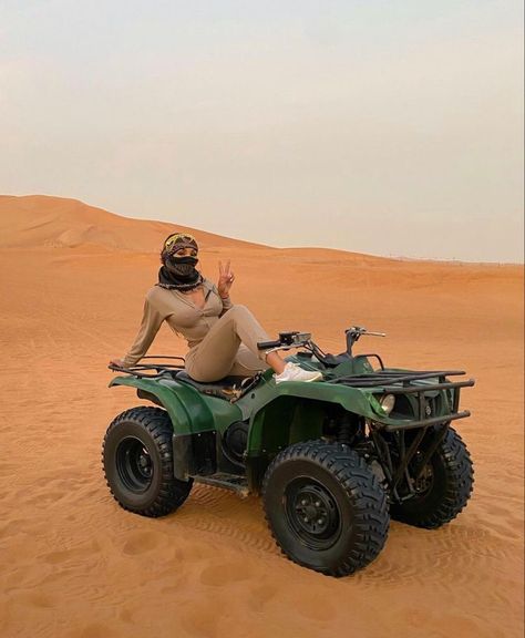 Quad Biking Outfit, Aaleeyah Petty, Quad Biking, Biking Outfit, Vacation Mood, Quad Bike, Luxury Lifestyle Dreams, Swag Outfits For Girls, Photoshoot Concept