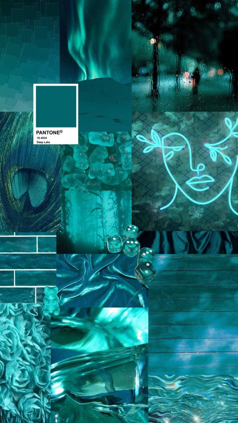 Teal Blue Asthetics, 80s Teal Aesthetic, Peacock Green Aesthetic, Quetzal Green Aesthetic, Teal Moodboard, Dark Teal Aesthetic, Blue And Green Aesthetic, Green Blue Aesthetic, Teal Mood Board