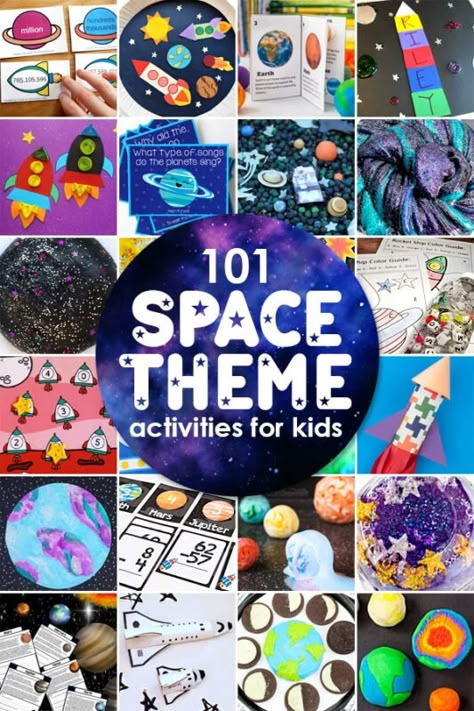 Space Theme Week Activities, Astronaut Activities For Kids, Space Themed Activities For Kids, Space Themed Games, Space Theme Activities, Books About Space, Free Music Theory Worksheets, Space Books For Kids, Space Math