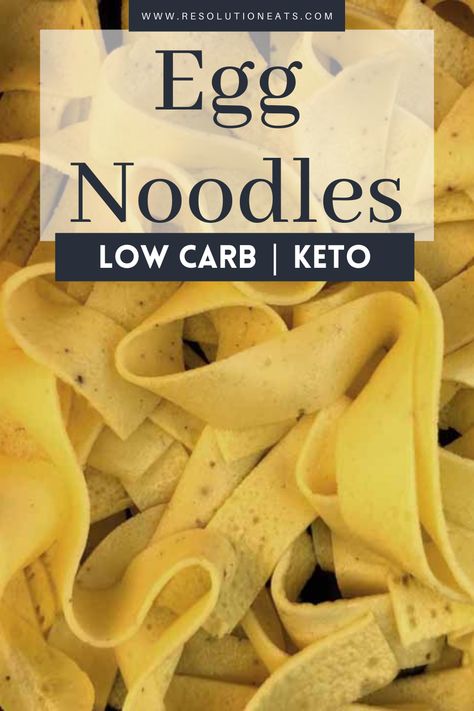 Turkey And Egg Noodles, Keto Egg Noodles, Egg Noodle Recipe, Egg Noodles Recipe, Protein Noodles, Keto Noodles, Egg Noodle Recipes, Pasta With Alfredo Sauce, Low Carb Noodles