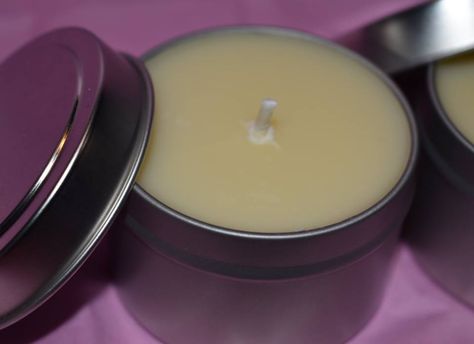 DIY Aphrodisiac Massage Candles – Christine Loves Crafts Beeswax Massage Candle Diy, How To Make Massage Candles, Diy Massage Candle Recipe, Candle Massage Oil, Lotion Candles Diy, Lotion Candle Recipe, Massage Oil Candle Diy, Diy Massage Candle, Massage Candle Recipe