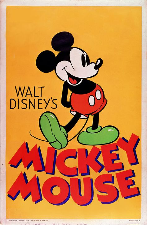 Mickey Mouse Frame, Disney Poster, Mickey Mouse Vintage, Mickey Mouse Shorts, Walt Disney Mickey Mouse, Classic Mickey Mouse, Retro Disney, Disney Posters, Film Posters Vintage