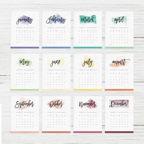 It's a new year and the best way to kick off this hopeful year is with an awesome looking calendar.Year after year I always start by loo... 2017 Calendar, Time Planner, Calendar 2017, All The Small Things, Calendar Printable, 2021 Calendar, Printable Calendar, Calendar Printables, Small Things