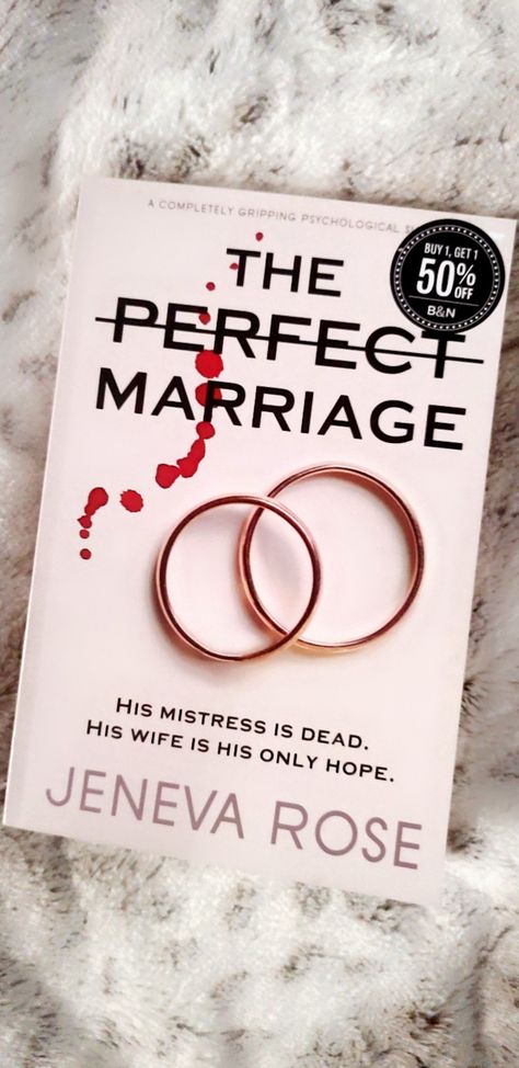 Reading Lists, The Perfect Marriage Book, Perfect Marriage Book, Jeneva Rose, The Perfect Marriage, Marriage Books, Perfect Marriage, Reading List, Book Worth Reading