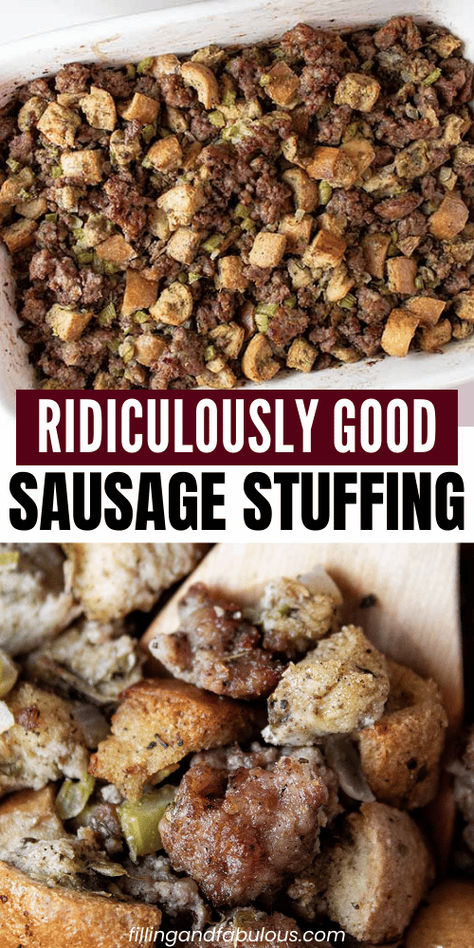 Gluten Free Sausage Stuffing Recipes, Stuffing With Jimmy Dean Sausage, Sage Sausage Stuffing Jimmy Dean, The Best Sausage Stuffing, Smoked Stuffing Recipes, Home Made Sausage Stuffing, Stuffing With Italian Sausage, Turkey Sausage Stuffing Recipes, Crockpot Sausage Stuffing Recipes