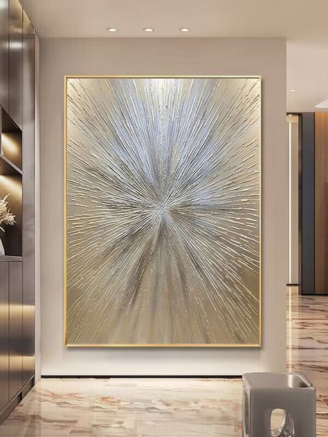 Gold art painting