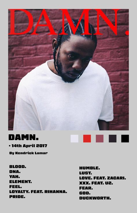 #albumcover #kendricklamar #kendrick #albumcoverposter #music #songs #poster #musicposter #damnposter #damnalbumposter #spotify #applemusic #album #damnalbum Kendrick Album, Kendrick Lamar Album Cover, Songs Poster, Kendrick Lamar Album, Graphic Shapes Design, Music Poster Ideas, Music Poster Design, Dorm Posters, Music Album Covers