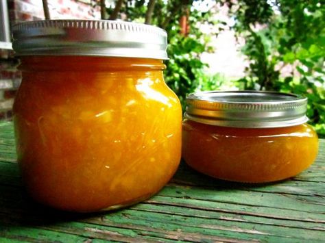 Mango and Pineapple Jam from Food.com:   								This is yummy and makes a tasty topping for vanilla ice cream. Mango Pineapple Jam, Pineapple Jam Recipe, Mango And Pineapple, Mango Jam, Pineapple Jam, Canning Jam, Mango Pineapple, Mango Recipes, Jam And Jelly