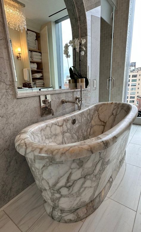 Bathtub Marble, Monet Marble, Calacatta Monet, Carved Sink, Marble Bathtub, Marble Tub, Stone Bathtub, Bathtub Tray, Wall Mount Sink