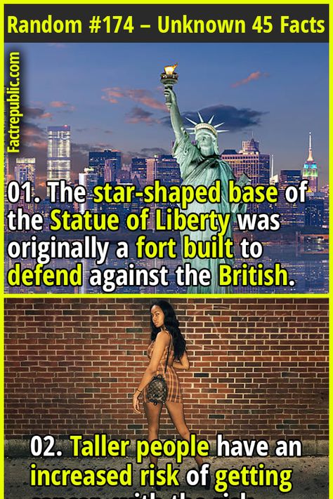 British History Facts, Alien Facts, Star Fort, Fact Republic, True Interesting Facts, Wow Facts, The Statue Of Liberty, Into The Unknown, Unbelievable Facts