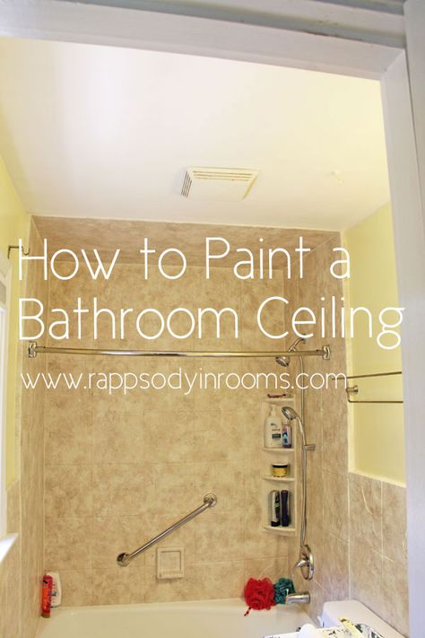 how to painting bathroom ceiling, bathroom ideas, diy, how to, painting, wall… Bathroom Ceiling Paint, Best Paint For Bathroom, Dyi Bathroom, Restroom Remodel, Bathroom Ceiling, Painted Ceiling, Home Repairs, Painting Bathroom, Cool Paintings