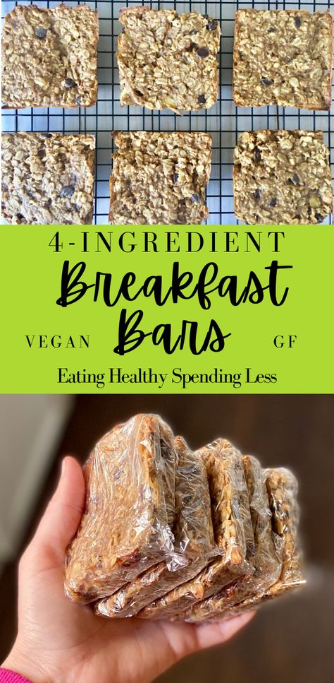 Low Cal Breakfast Bars, Healthy Granola Bars For Kids, Easy Breakfast Bars, Homemade Breakfast Bars, Easy Breakfast Bar, Protein Breakfast Bars, Breakfast Bars Healthy, Breakfast Bars Recipe, Oatmeal Breakfast Bars