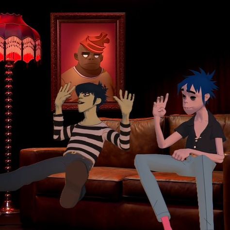 Shock  #gorillaz #2d #2dgorillaz #murdoc #noodle #noodlegorillaz #russel #russelgorillaz Russel Gorillaz, Gorillaz Plastic Beach, Gorillaz 2d, 2d And Murdoc, Gorillaz 2 D, Murdoc Gorillaz, 2-d Gorillaz, 2d And Noodle, Gorillaz Fan Art