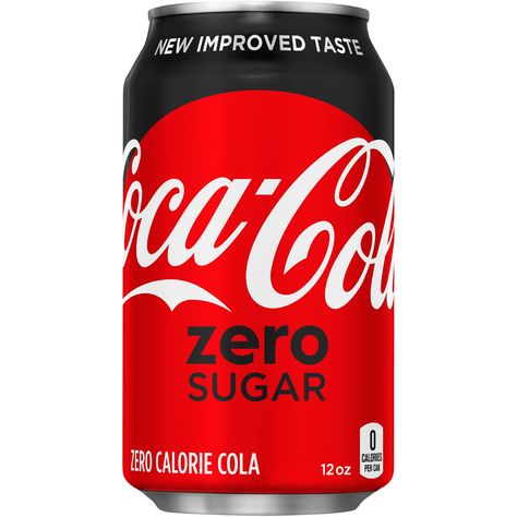 Coca-Cola Zero Sugar Soda, 12 Fl. Oz., 24 Count #Ad #Sugar, #sponsored, #Soda, #Coca Coca Cola Zero, Smart Snacks, Sugar Diet, Natural Spring Water, No Sugar Diet, Carbonated Water, Diet Soda, Coke Zero, Zero Calories