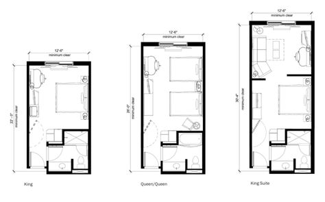 Hotel Floor Plans - Importance and Benefits - 2D & 3D Plans Hotel Room Layout Plan With Dimensions, Airbnb Floor Plans, Hotel Suite Room Plan, Hotel Suite Plan, Hotel Room Layout, Hotel Suite Floor Plan, Suite Floor Plan, Hotel Plans, Suite Room Hotel