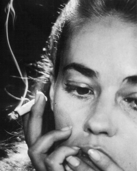 23 on Instagram: “Jeanne Moreau photographed by David Bailey, 1964 #jeannemoreau #davidbailey #60s #smoking #cigarette #portrait #blackandwhite #photo…” David Bailey Photography, 70s Celebrities, Fotocamere Vintage, Cinema Video, Francois Truffaut, Jeanne Moreau, French New Wave, David Bailey, Boy Meets Girl