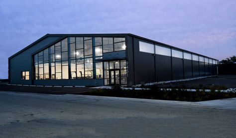 Warehouse Design Exterior Facades, Modern Warehouse Design Exterior, Modern Warehouse Design, Warehouse Design Exterior, Industrial Building Design, Commercial Steel Buildings, Prefab Metal Buildings, Pre Engineered Metal Buildings, Prefabricated Building