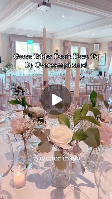 Maddison J Creations on Instagram: "Your wedding decor doesn’t have to be over complicated, low designs are just as pretty 🌸 

#weddingday #weddingreceptiondecor #weddinginspiration #centrepieces #weddingtablesetting #weddingreceptionideas #floralinspiration #weddingflorist" Small Wedding Centerpieces, Centrepiece Ideas, Small Weddings Ceremony, Tea Party Bridal Shower, Bridal Shower Tea, 18th Birthday Party, Brunch Wedding, Wedding Table Settings, Wedding Party Decorations